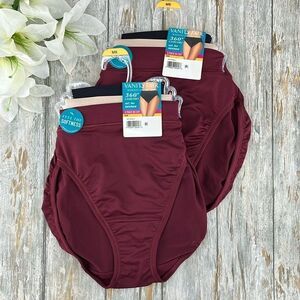 Women's 360 Comfort Hi-Cut Underwear Briefs Panties 2, 3-Packs Size 6M